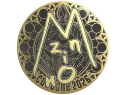 Sticker | mzinho (Gold) | Cologne 2026
