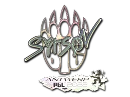 Sticker Slab | syrsoN (Holo) | Antwerp 2022