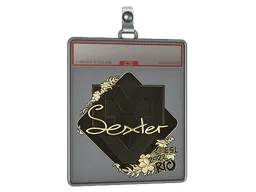 Sticker Slab | dexter (Gold) | Rio 2022