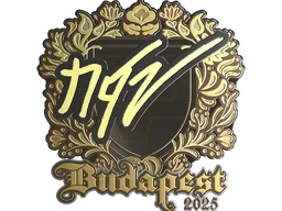 Sticker | NQZ (Gold) | Budapest 2025