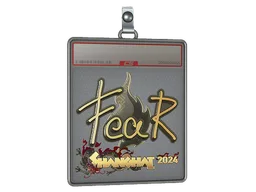 Sticker Slab | fEAR (Gold) | Shanghai 2024