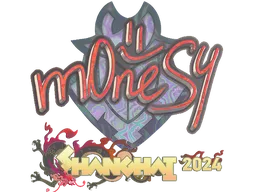 Sticker | m0NESY (Holo) | Shanghai 2024