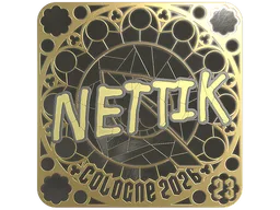 Sticker | nettik (Gold, Ranked) | Cologne 2026