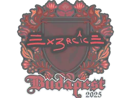 Sticker | Ex3rcice | Budapest 2025