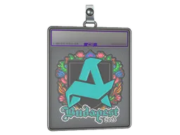Sticker Slab | Aurora (Embroidered) | Budapest 2025