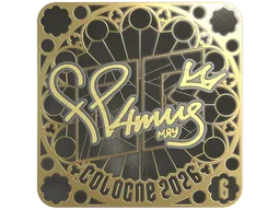 Sticker | FL4MUS (Gold, Ranked) | Cologne 2026