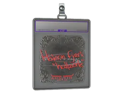 Sticker Slab | hallzerk (Foil) | Austin 2025