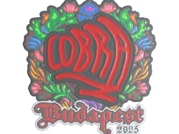 Sticker | cobra (Embroidered) | Budapest 2025