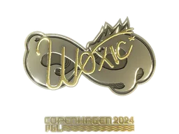 Sticker | woxic (Gold) | Copenhagen 2024