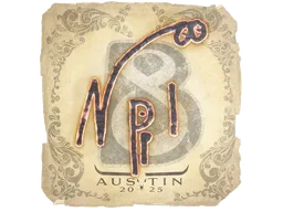 Sticker | npl | Austin 2025