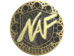 Sticker | NAF (Gold) | Cologne 2026