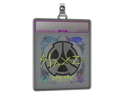 Sticker Slab | slaxz- (Holo) | Austin 2025