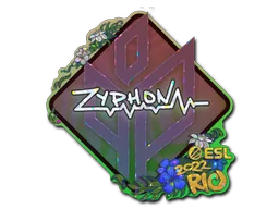 Sticker Slab | Zyphon (Glitter) | Rio 2022