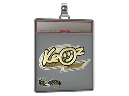 Sticker Slab | Keoz (Gold) | Paris 2023
