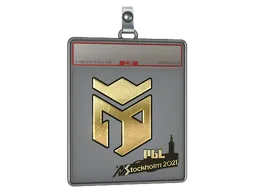 Sticker Slab | Entropiq (Gold) | Stockholm 2021