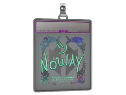 Sticker Slab | noway (Holo) | Austin 2025