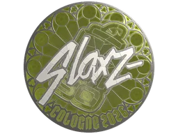 Sticker | slaxz- (Foil) | Cologne 2026