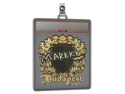 Sticker Slab | Marek (Gold) | Budapest 2025