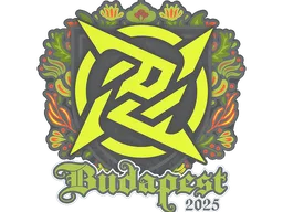 Sticker | Ninjas in Pyjamas | Budapest 2025