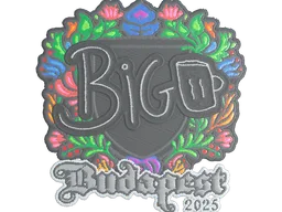 Sticker | biguzera (Embroidered) | Budapest 2025