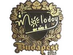 Sticker | molodoy (Gold) | Budapest 2025