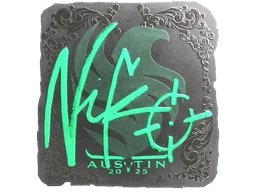 Sticker | NiKo (Foil) | Austin 2025