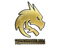 Sticker | Team Spirit (Gold) | Copenhagen 2024