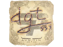 Sticker | dgt | Austin 2025