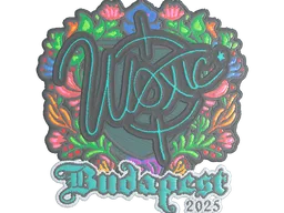 Sticker | woxic (Embroidered) | Budapest 2025