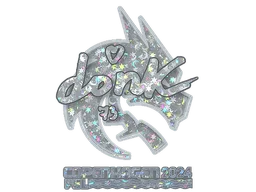 Sticker | donk (Glitter) | Copenhagen 2024