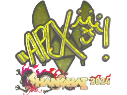 Sticker | apEX (Glitter) | Shanghai 2024