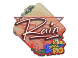 Sticker Slab | rain | Rio 2022