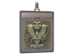 Sticker Slab | FlameZ (Gold, Champion) | Austin 2025