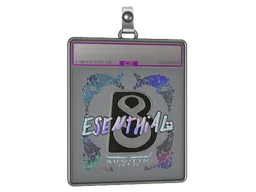 Sticker Slab | esenthial (Holo) | Austin 2025