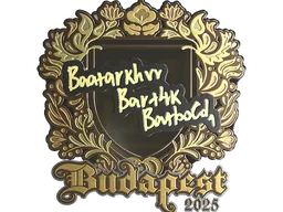 Sticker | Bart4k (Gold) | Budapest 2025