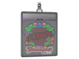 Sticker Slab | Graviti (Embroidered) | Budapest 2025