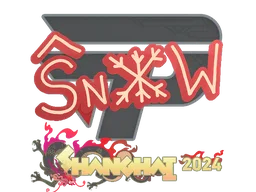Sticker | snow | Shanghai 2024