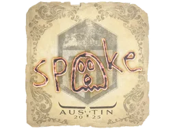 Sticker | spooke | Austin 2025