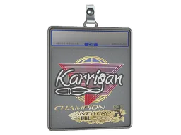 Sticker Slab | karrigan (Champion) | Antwerp 2022