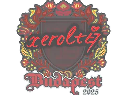Sticker | xerolte | Budapest 2025