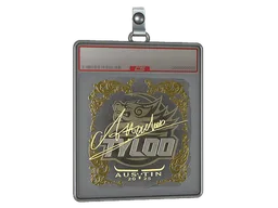 Sticker Slab | Attacker (Gold) | Austin 2025