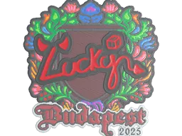 Sticker | Lucky (Embroidered) | Budapest 2025