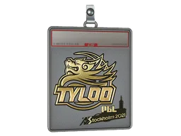Sticker Slab | Tyloo (Gold) | Stockholm 2021
