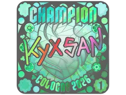 Sticker | kyxsan (Holo, Ranked) | Cologne 2026