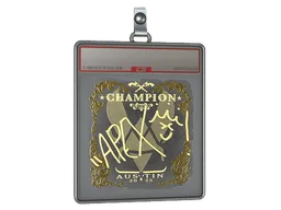 Sticker Slab | apEX (Gold, Champion) | Austin 2025