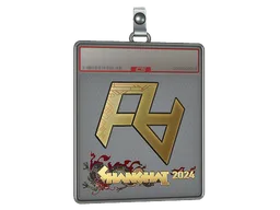 Sticker Slab | Rare Atom (Gold) | Shanghai 2024