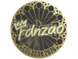 Sticker | rdnzao (Gold) | Cologne 2026
