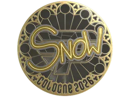 Sticker | snow (Gold) | Cologne 2026