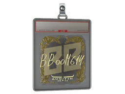 Sticker Slab | Boombl4 (Gold) | Austin 2025