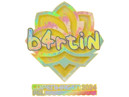 Sticker | b4rtiN (Holo) | Copenhagen 2024
